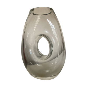 Produit BHV Vase futuriste en demi cristal 1960