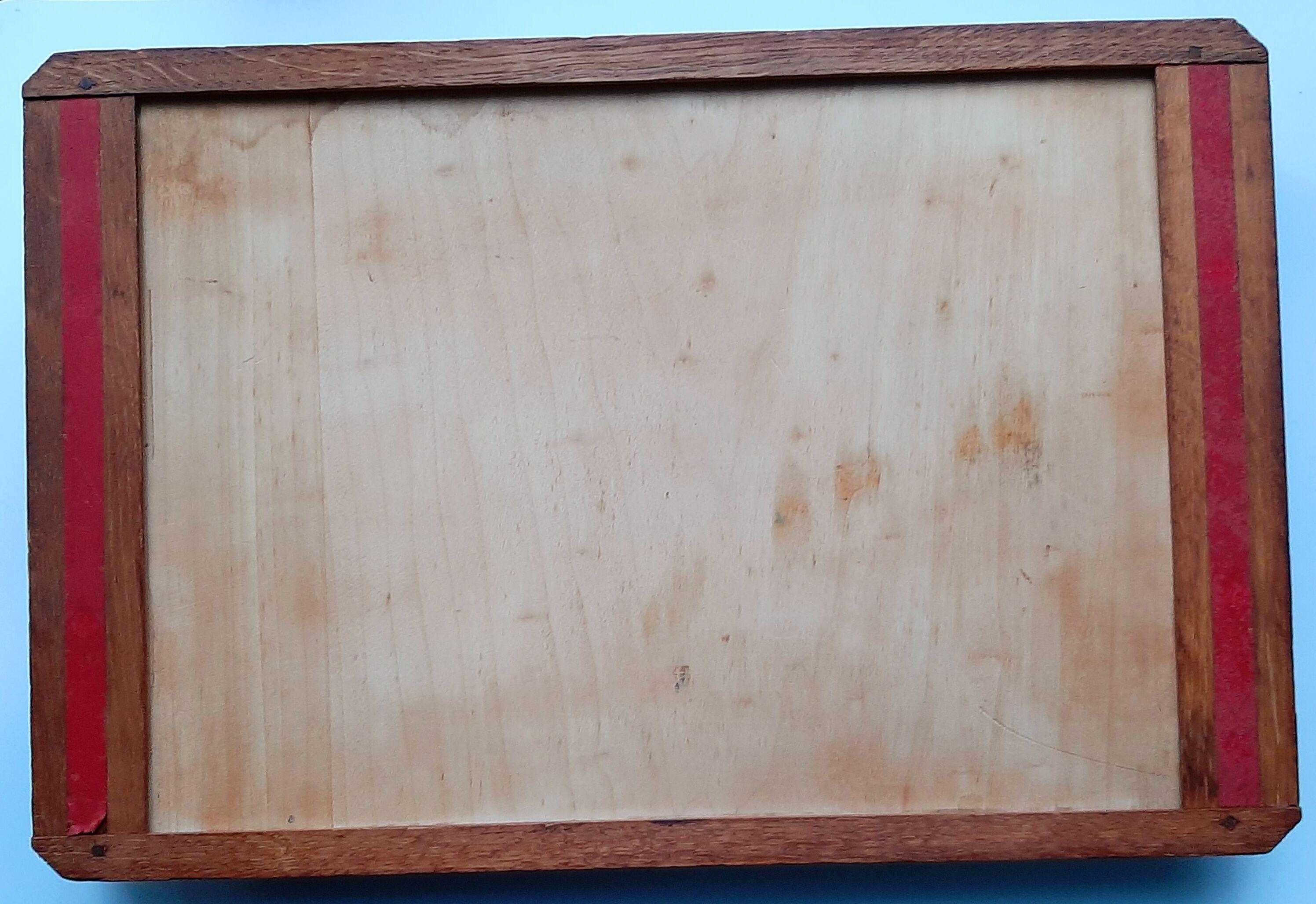 Brutalist wooden tray