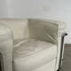 Armchair LC2 design Le Corbusier for Cassina