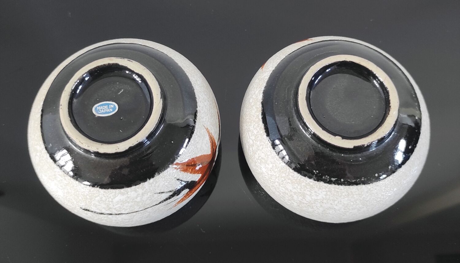 Vintage ceramic tea cup duo