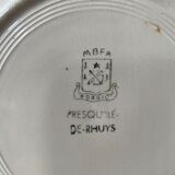 Set of 3 old plates MBFA Pornic, peninsula of Rhuys
