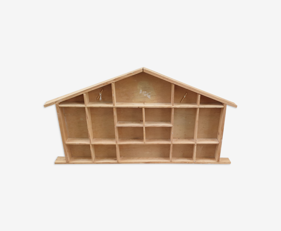 Etagère vintage murale "maison"