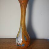 Blown glass vase