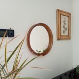 Vintage round mirror Gilac 40cm
