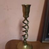 Golden candle holder