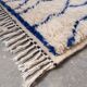 Amazigh Beni Ouarain rug tapis berbére- 140 x 88 cm