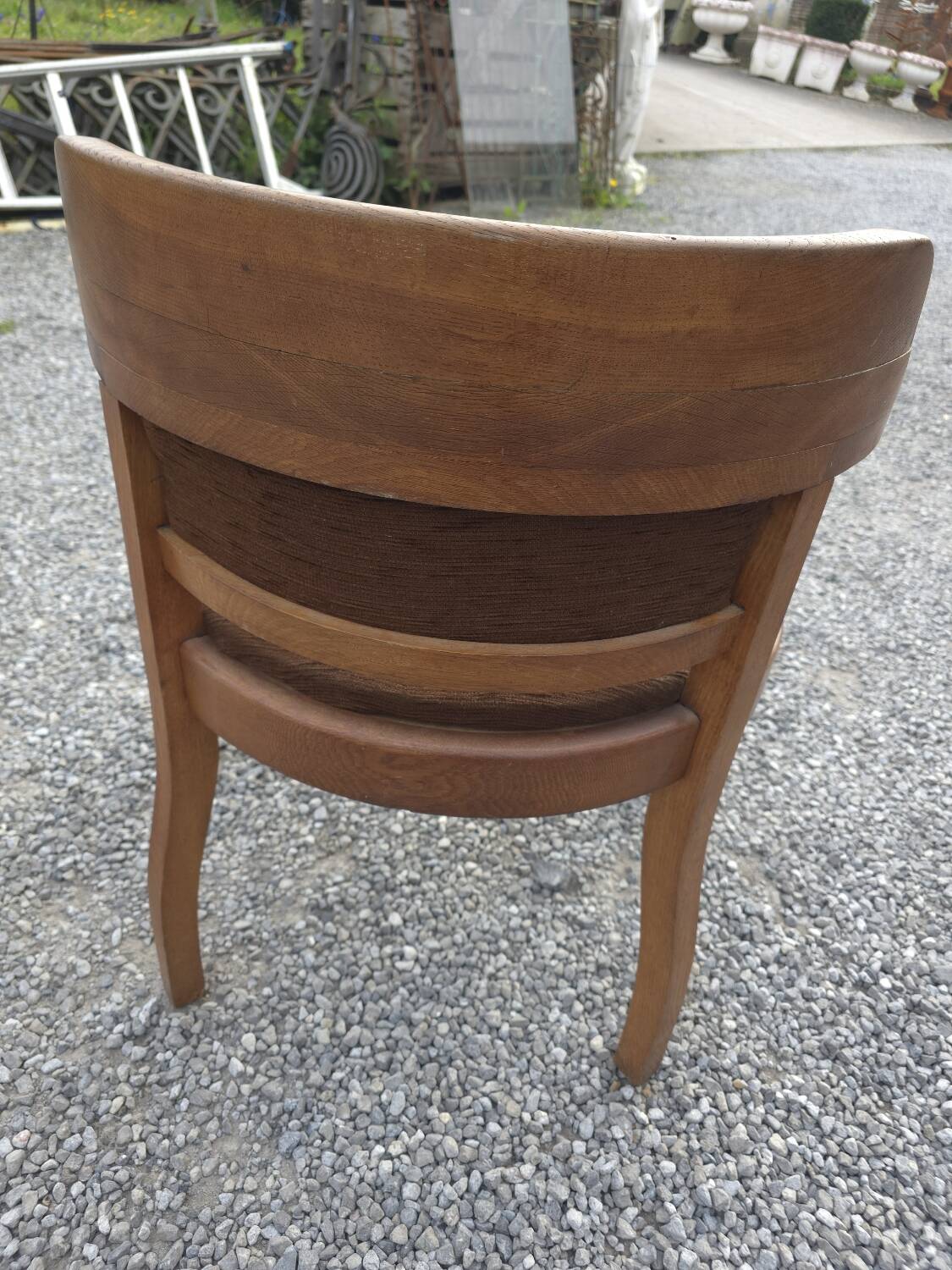 Vintage oak office chair