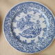 Set of 4 dessert plates in earthenware " English Style "