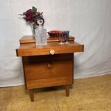 Mid-Century Retro Vintage Teak Small Cabinet by Stag – 1970 Versatile
