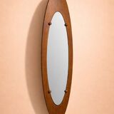 Teak mirror by Campo and Graffi for Home, 1960