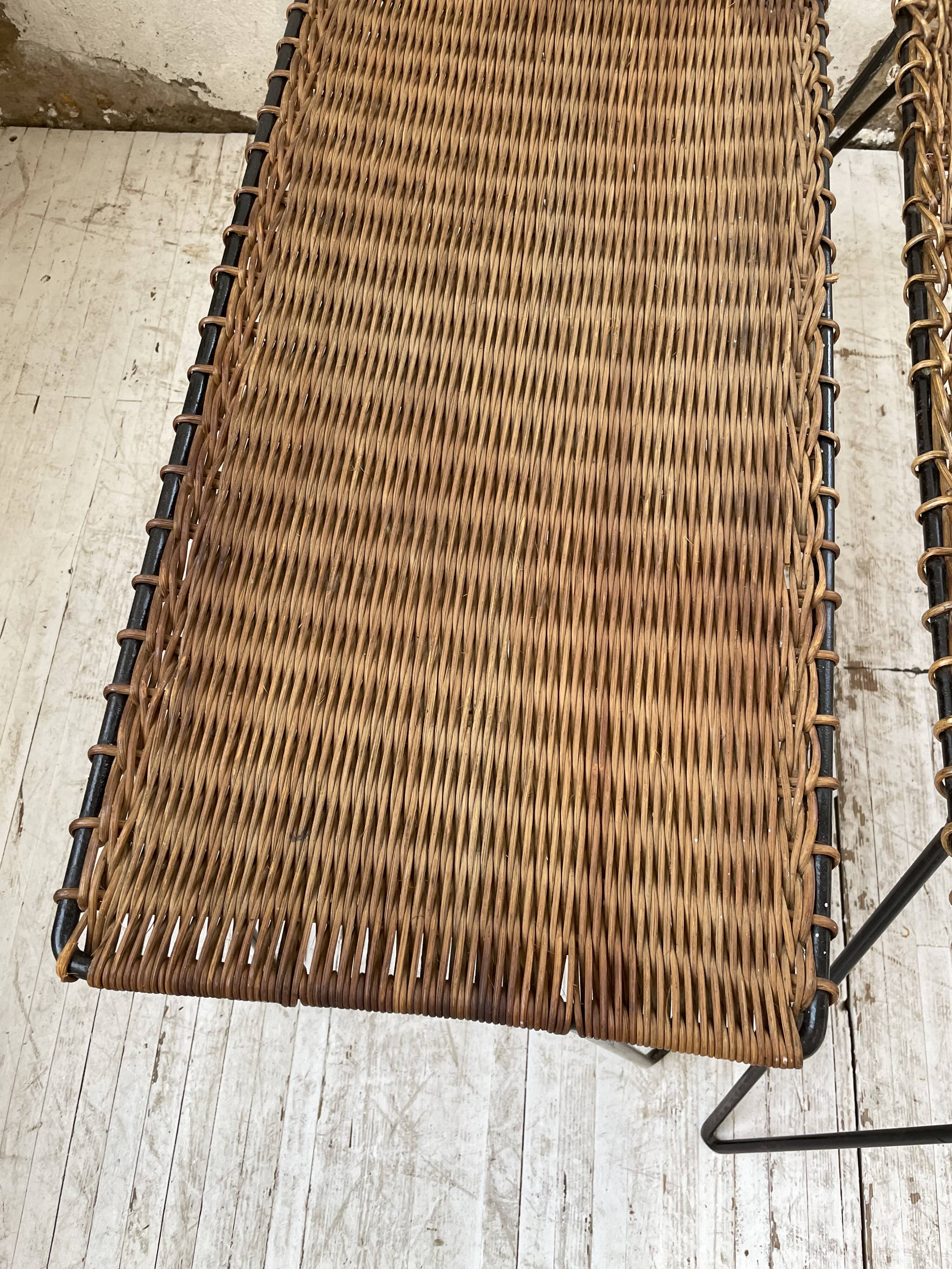 Duo of wicker tables RaouDuo of wicker tables Raoul Guysl Guys