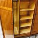 Vintage wooden wardrobe scandinavian style / compass feet spindles wardrobe