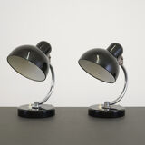 Paire de lampes de table Modèle 6722 Christian Dell pour Kaiser Idell