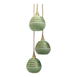 Vintage tulip waterfall pendant light in granite glass
