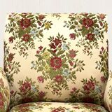 Flowered armchair