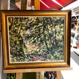 Landscape signed and dated 1965