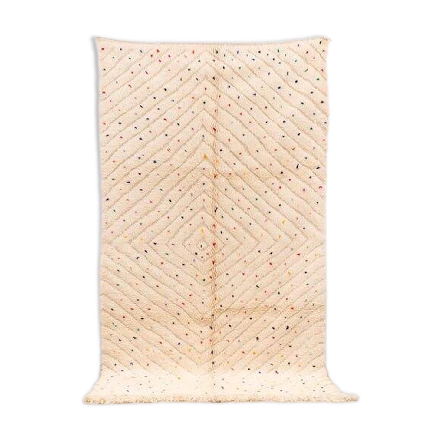 Handmade natural wool Atlas rug size 1.5/2.5 m