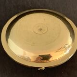 Horse-headed brass ashtray