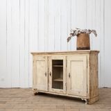 Wooden sideboard 3 doors early 20th