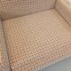 Vintage wool fabric armchair from the 1970s.