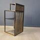 Vintage brass bar counter by Belgochrom, 1970s