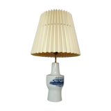 Scandinavian table lamp in Royal Copenhagen earthenware for Fog & Morup, Lampshade Le Klint