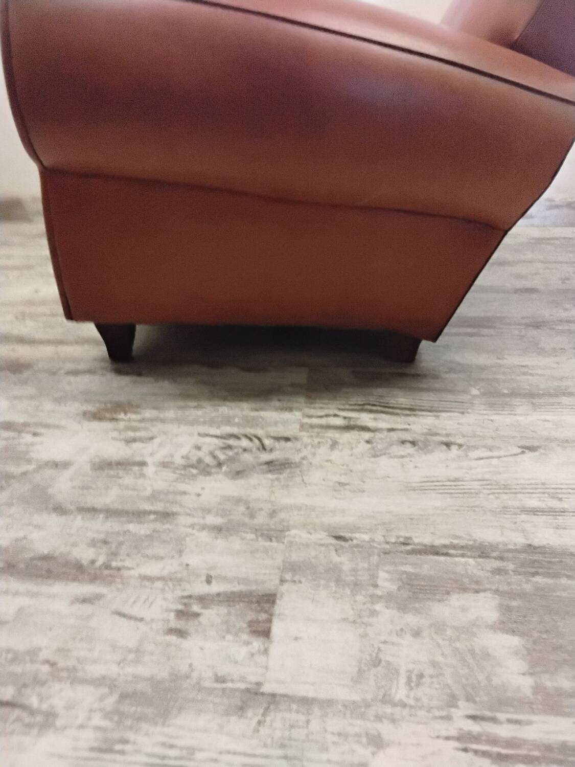 Pair of club armchairs