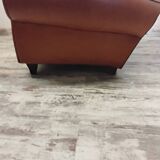 Pair of club armchairs