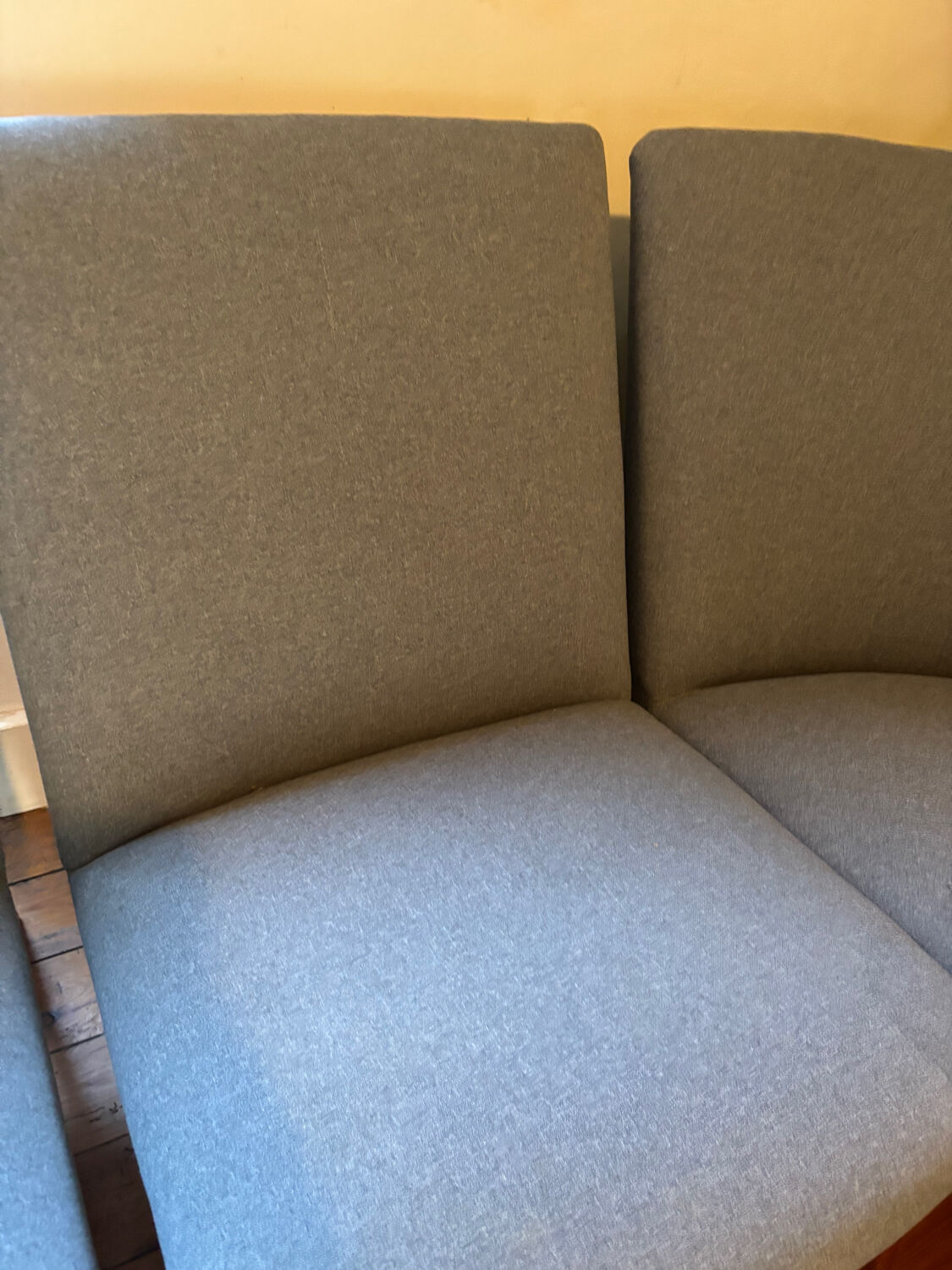 Vintage Scandinavian bench – Karl Sørlie & Sønner – restored, fabric