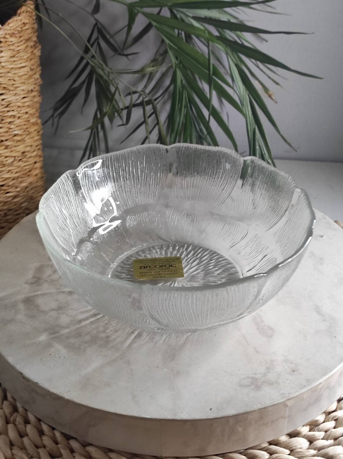 Mini saladier en verre