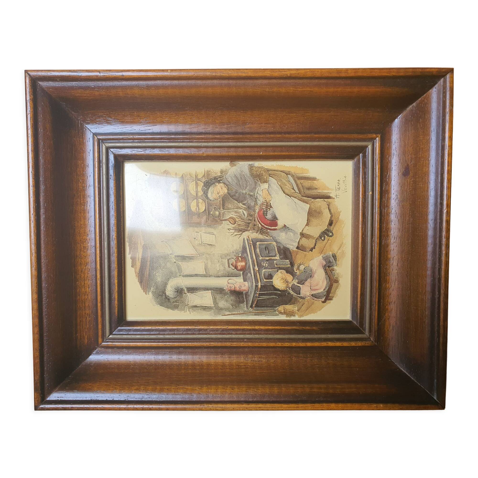 Painting illustration of winters