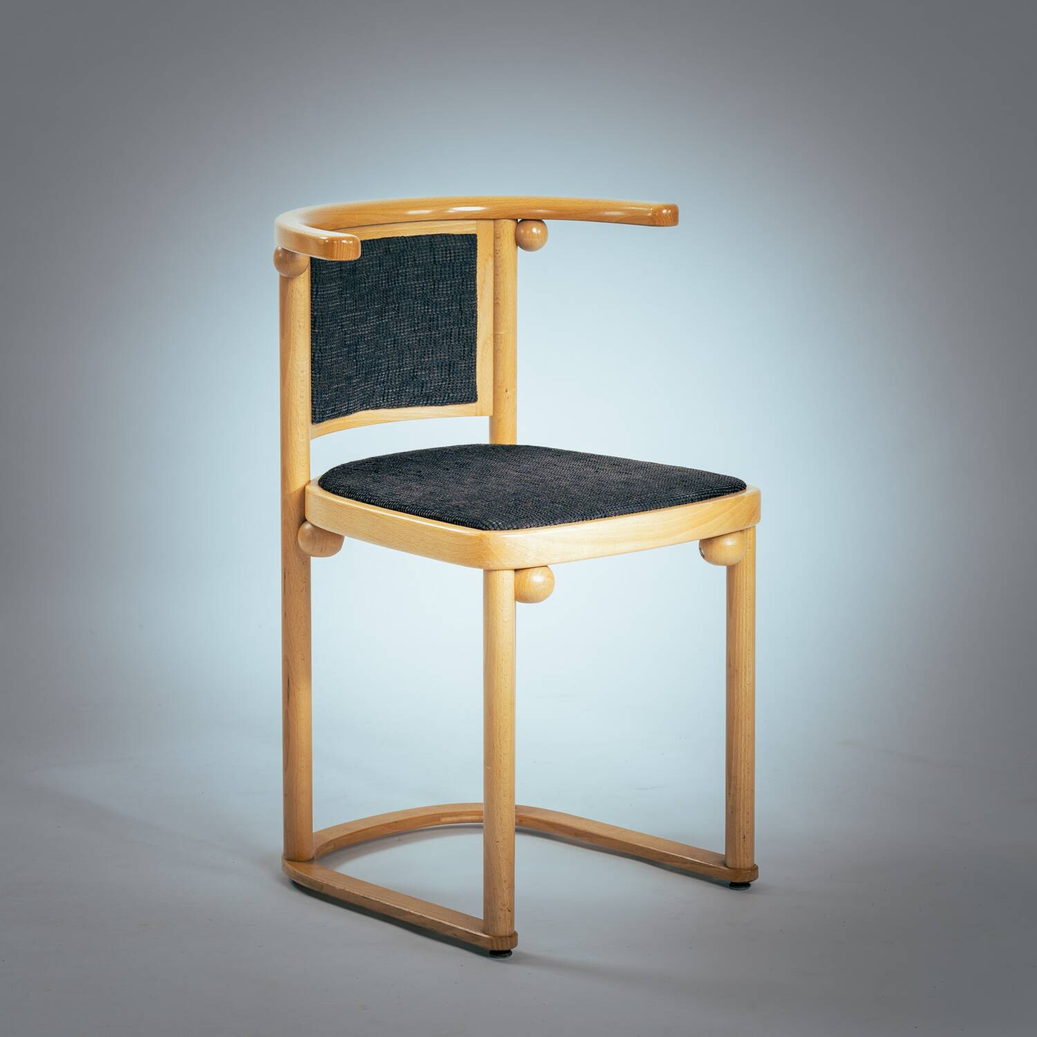 3 chaises style Art Nouveau Fledermaus par Josef Hoffmann pour Wittmann