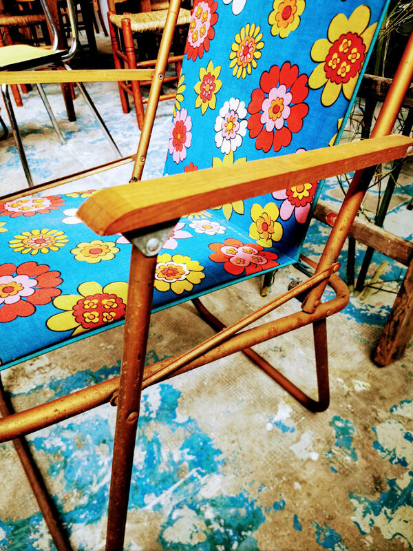 Vintage camping chair