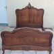 Walnut cabinetmaker's bed