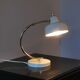 Curved lamp, brass and lacquered steel, 1960, France