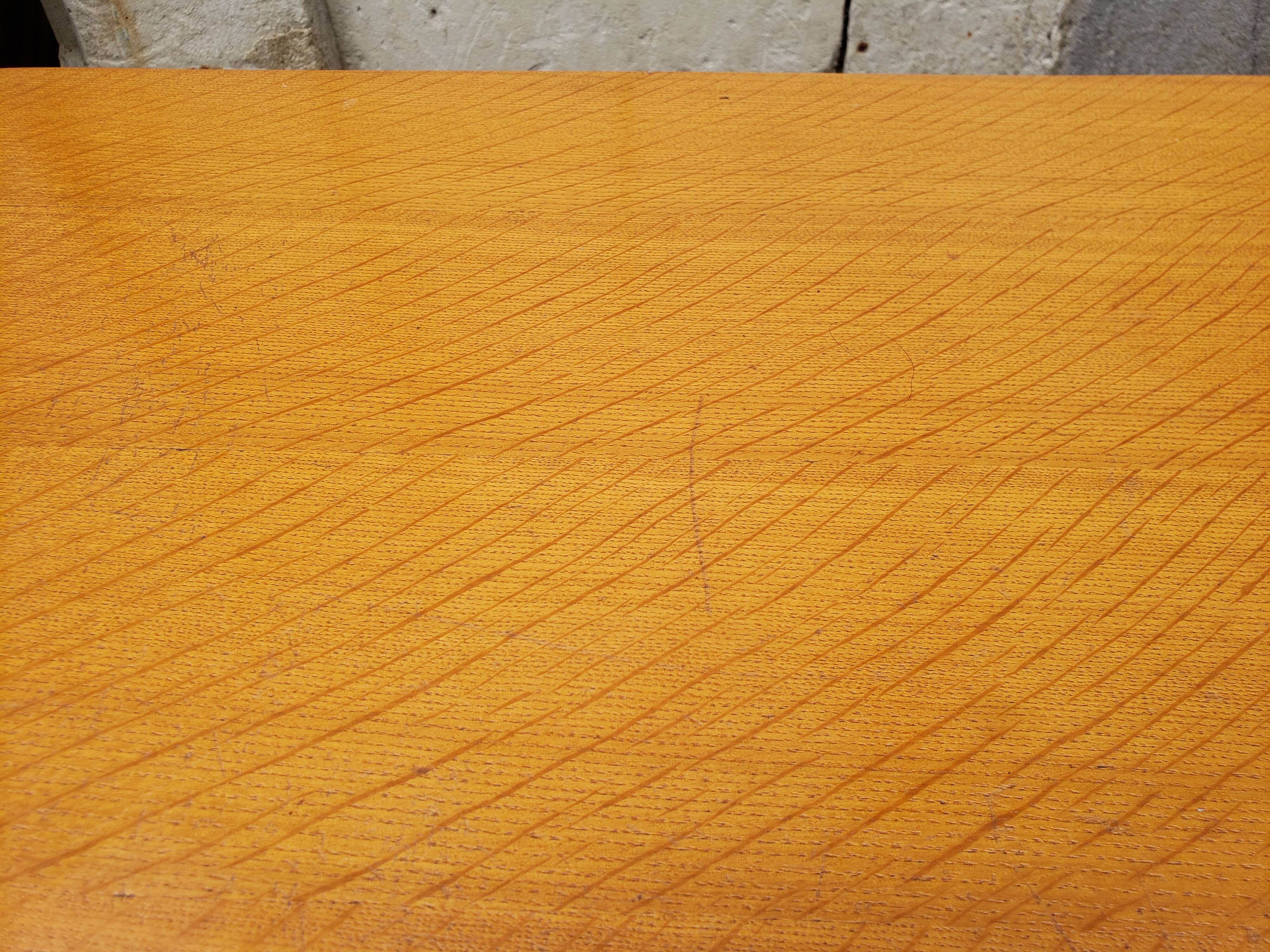 Buffet chest of drawers vintage golden honey