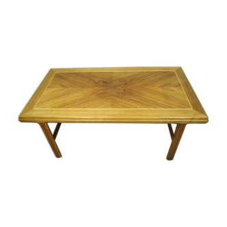 Table basse scandinave en teck du milieu du siècle années 1960