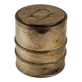 Vintage Mazzucconi Florence metal ice bucket, Italy, 1960s-1970s.