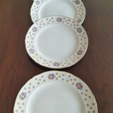 Six Céranord St Amand “Royal” dinner plates