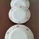 Six assiettes plates Céranord St Amand "Royal"