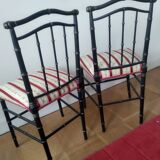 Two Napoleon III chairs (19th century)
