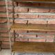 Iron and sheet metal shelf
