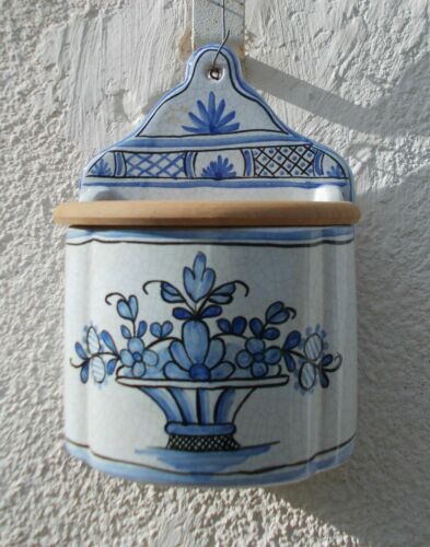 Ceramic salt box Forge les Eaux Rouen