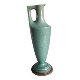 Large vase signed Sarreguemines