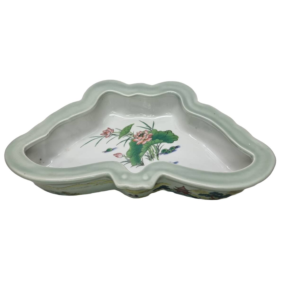 Oriental Porcelain Butterfly Bowl, 1990s