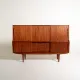 Danish Teak Highboard, 1960s