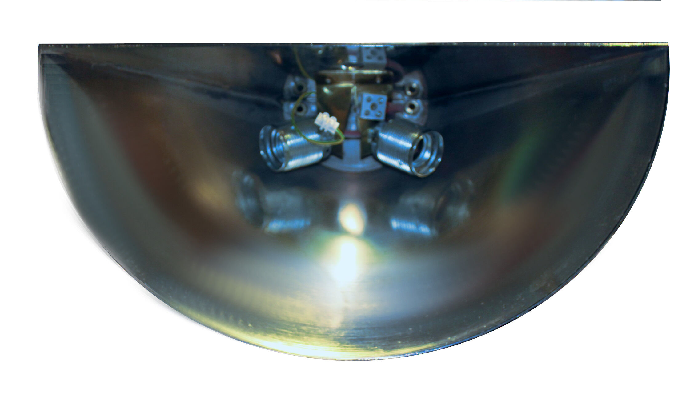 Modernist wall lamp, 2 lights, Germany 1970