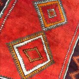 Tapis ancien Maroc tribal 156x330 cm