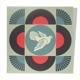 Shepard Fairey (Obey Giant): Geometric Dove Black - Signed Lithograph