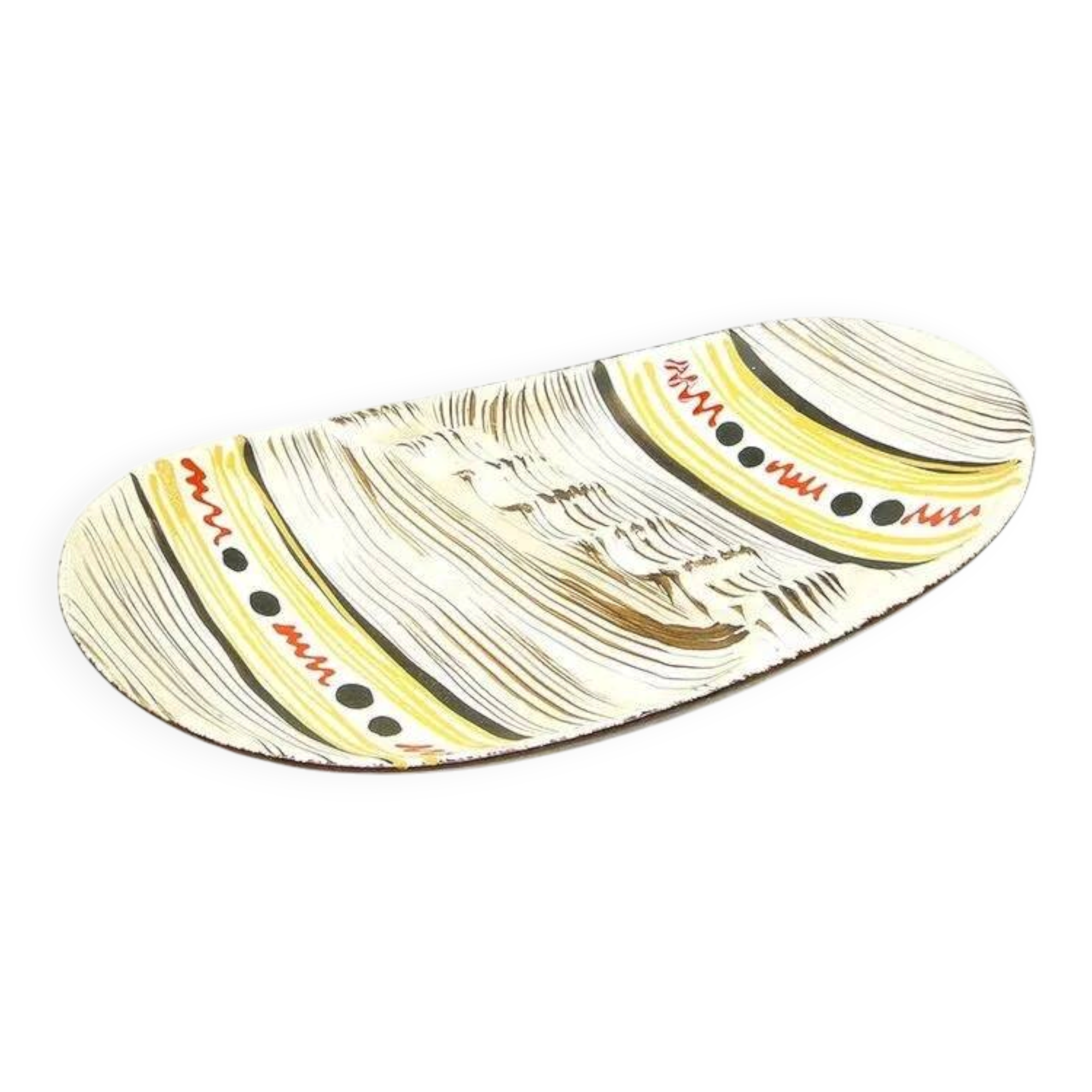 B3r ceramic platter germany pop-art new look